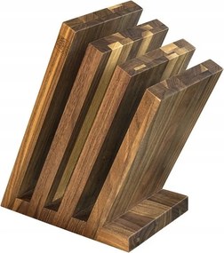 Mágneses késblokk Fa állvány Dió deszka Artelegno Venezia