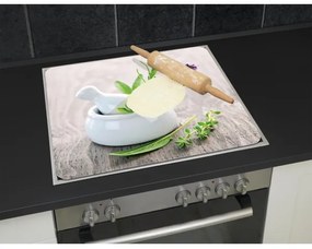 WENKO 2712940500 - Élelmiszerbiztos fedőlap 56x50 cm színes/átlátszó