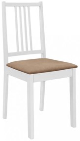 3-részes fehér MDF étkezőszett