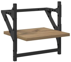 vidaXL Fali polc készlet 6 pcs Artisan tölgy 100 x 25 x 30 cm Faanyag