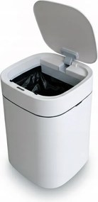 Fürdőszobai szemetes kuka mozgásérzékelővel, érintés nélküli, 15 literes
