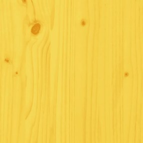 sárga tömör fenyőfa Adirondack szék zsámollyal