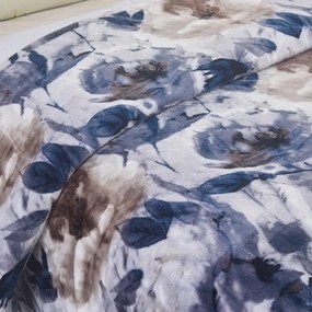 Lila egyszemélyes mikroplüss ágyneműhuzat 140x200 cm Riana – My House