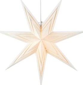 Fehér függő fénydekoráció karácsonyi mintával ø 70 cm Sombra – Markslöjd