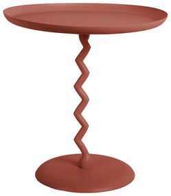 Fém kerek tárolóasztal ø 40 cm Zig Zag – Leitmotiv