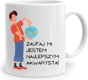 Akvarista Bögre Tökéletes Ajándék Születésnapra, fényképes nyomtatással