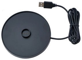 Asztali lámpa zöld LED-del IP65 újratölthető töltőállomással - Bass