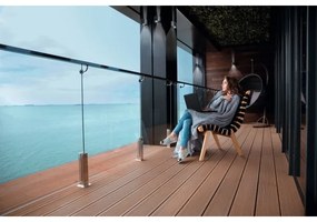 Kanlux 28995 - REKA kültéri LED fali lámpa érzékelővel LED/7W/230V IP54 antracit