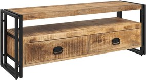 vidaXL tömör mangófa TV-szekrény 120 x 35 x 45 cm