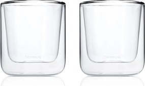Duplafalú pohár szett 2 db-os 200 ml Nero – Blomus