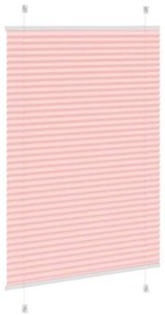 pliszírozott redőny rózsaszín 85x150 cm szövetszélesség 84,4 cm