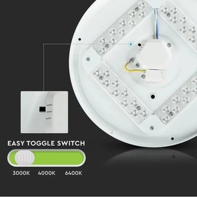 LED Mennyezeti lámpa LED/12W/230V 26cm 3000K/4000K/6400K