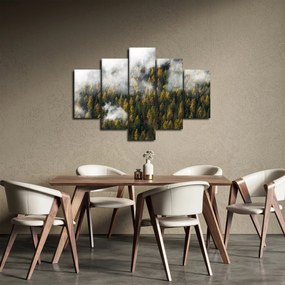 Egy erdő képe a felhők között (150x105 cm)