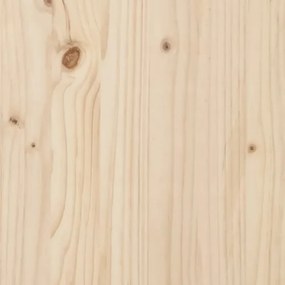 tömör fenyőfa fali fejtámla 141 x 3 x 91,5 cm