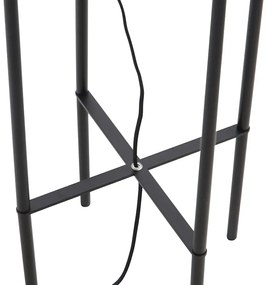 Ipari állólámpa fekete - Bliss Vefa