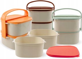 Műanyag ételhordó 2x1l