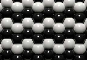 Tapéta Hatszögletű absztrakt 368x254 modern design minimalizmus +ragasztó