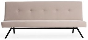 Kétüléses kanapé LOKO krémszínű/bézs