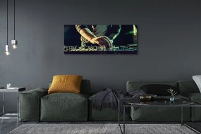 Canvas képek Konzol DJ fejhallgató 140x70 cm