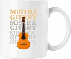 Gitármester bögre fehér 330ml