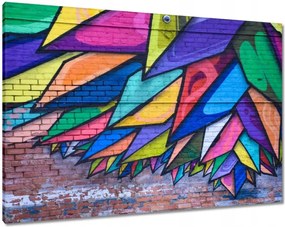 Festmények 100x70 Graffiti falfestmények