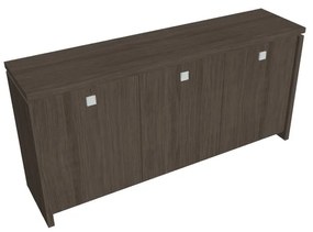 Verno alacsony szekrény 188 x 46 x 90 cm, antracit tölgy
