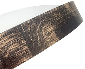 Brilagi - Mennyezeti lámpa CARVALHO SMOKEY 3xE27/60W/230V tölgy átm. 47,5 cm