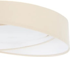 Dimmelhető LED mennyezeti lámpa SM. GALAXY M. LED/24W/230V átmérő 55 cm krémszínű/fehér + távirányító