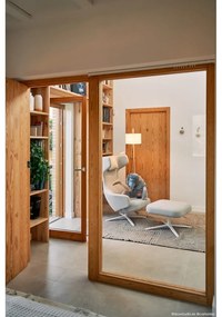 Világosbarna mosható kézi szövésű gyapjú szőnyeg 170x240 cm Golden Coffee – Lorena Canals