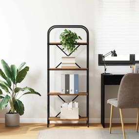 Könyvespolc Régi fa 60 x 30 x 146 cm Faanyag