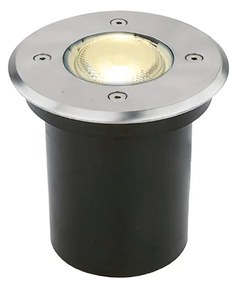 Viokef FRANCO beépíthető lámpa, ezüst, GU10 foglalattal, VIO-4053900