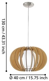 Eglo 95598 - Csillár STELLATO 1 1xE27/60W/230V