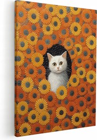 Vászonkép Nappaliba Vászonkép Hálószobába Macska 50x70 cm