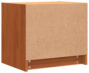 vidaXL Éjjeliszekrények 2 pcs Faggyú barna 40 x 30.5 x 35.5 cm Fenyőfa