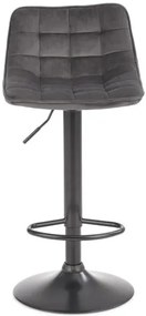 H-95 Szürke Bárszék Állítható Magassággal