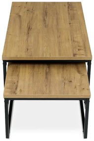 Dohányzóasztal 100×60 cm, MDF, Tölgy. CT-619 OAK