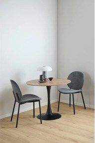 Antracitszürke étkezőszék Cliff – Actona