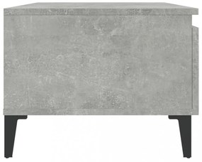 2 db betonszürke szerelt fa kisasztal 50x 46 x 35 cm
