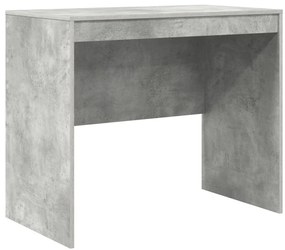Számítógépes asztal Beton szürke MDF lap 90 x 50 x 76 cm