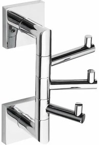 SAPHO XQ204 X-Square forgó háromkaros kilincs,króm