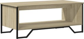 vidaXL sonoma tölgy színű szerelt fa dohányzóasztal 100 x 51 x 40 cm