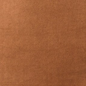 Terrakotta színű bársony sarokkanapé (bal oldali-heverő résszel) Cube – Bonami Selection