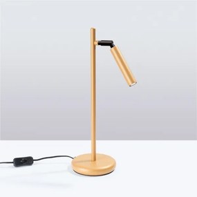 Sollux SL.1470 - Asztali lámpa PASTELO 1xG9/8W/230V arany