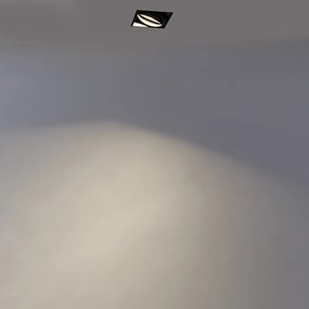 Okos beépített reflektor fekete, WiFi-vel, GU10, Trimless - Oneon 1