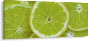 Kép - citrom szelet (120x50 cm)