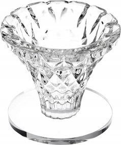 Üveg Gyertyatartó Elegáns Kristályüveg Nagy Készlet 12 Darab