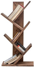 Cemo Wooden Walnut könyvespolc