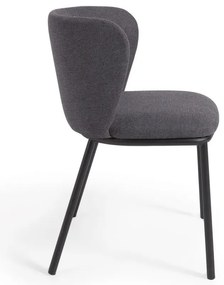 Sötétszürke étkezőszék Ciselia – Kave Home