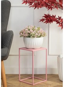 Virágállvány 40x24 cm rózsaszín