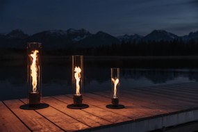 Spin 1500 Black - asztali biokandalló ezüst - Höfats